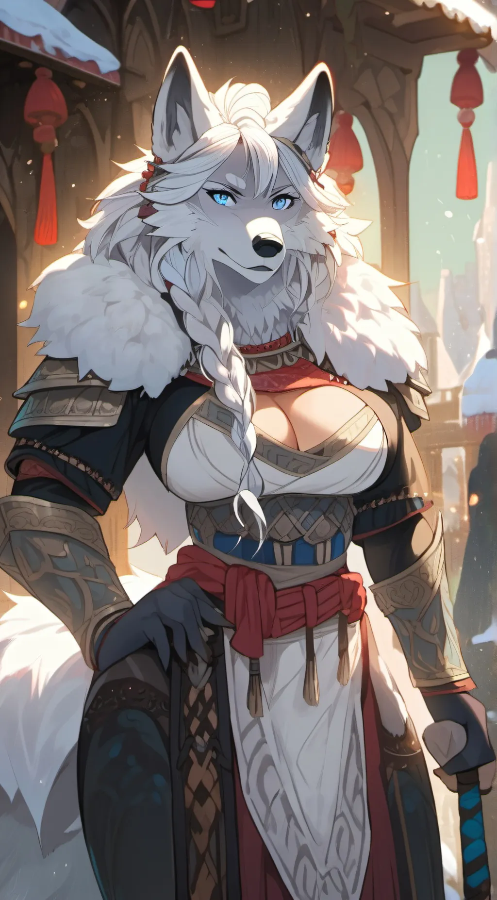 ai character: Aria background