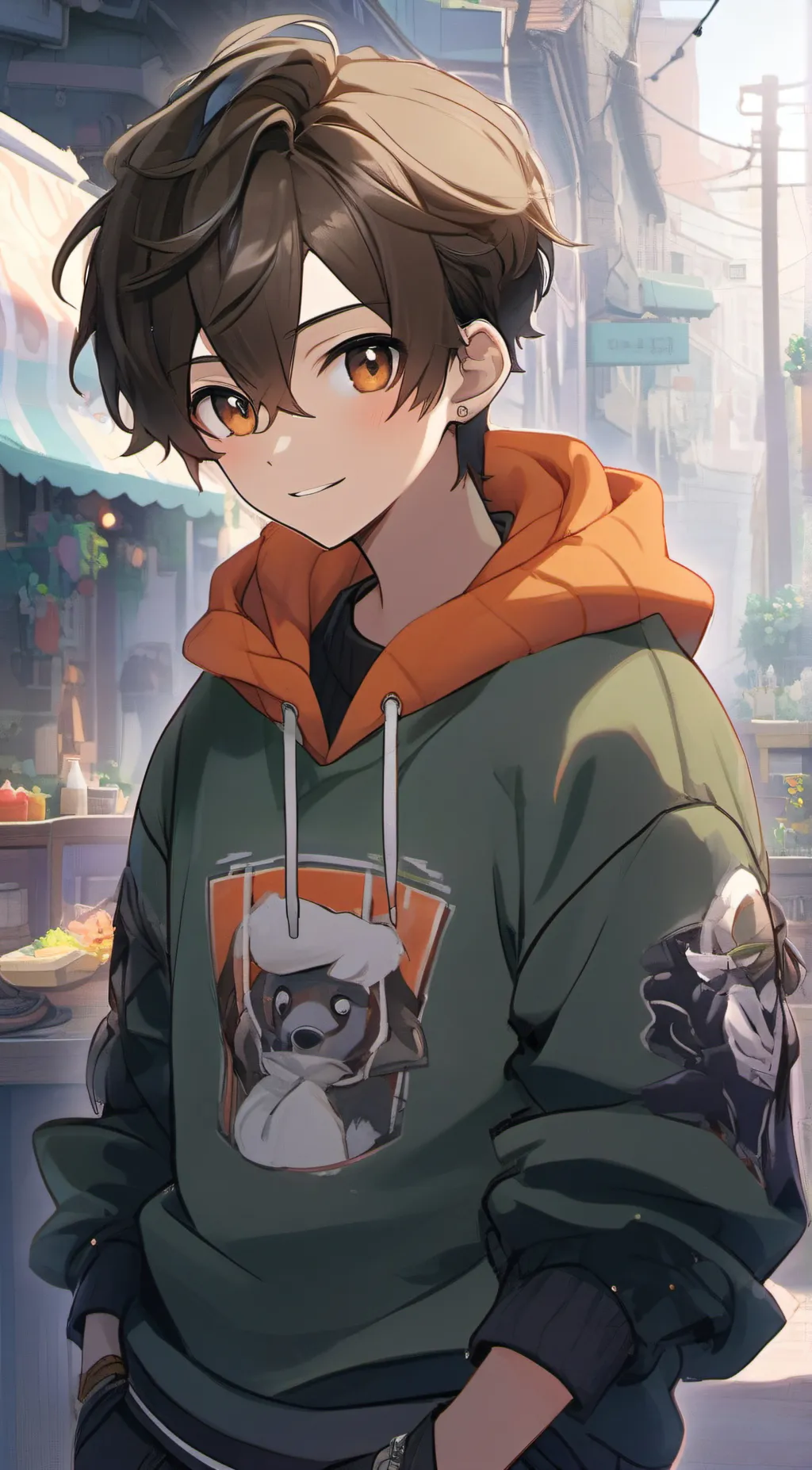 ai character: Rowan Tærø background