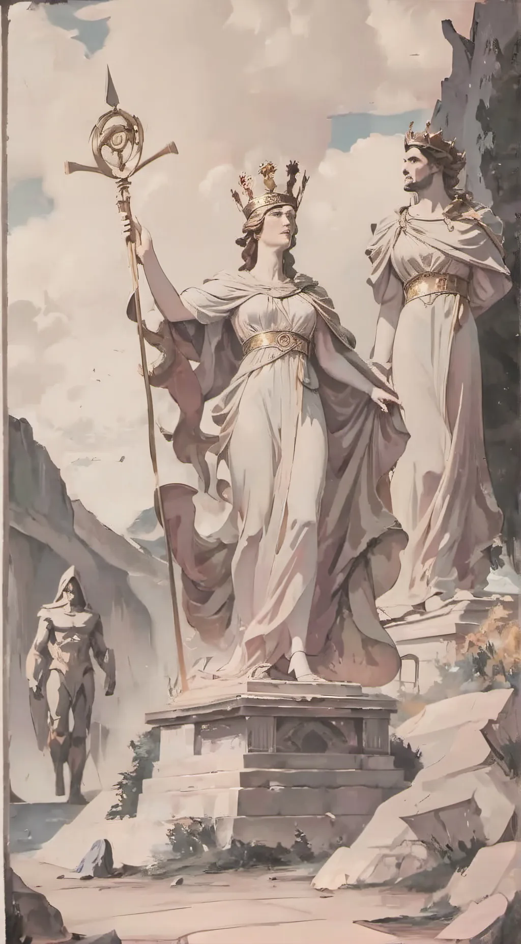 ai character: hera background