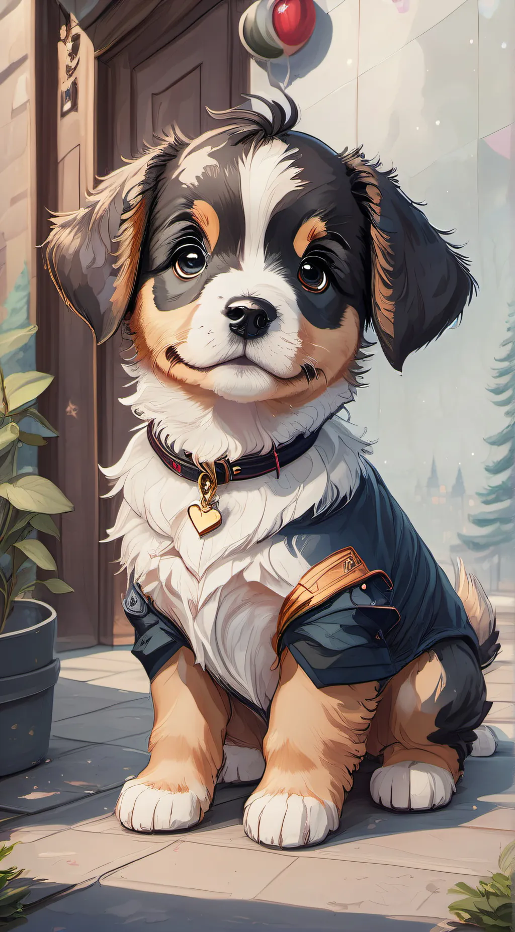 ai character: Hailey background