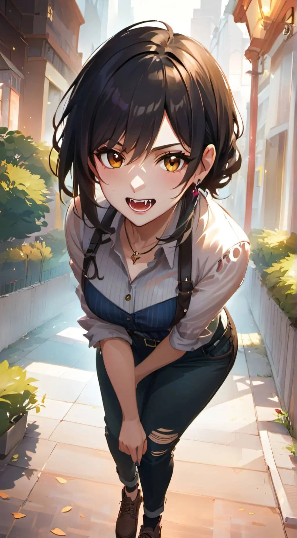 ai character: Claire  background