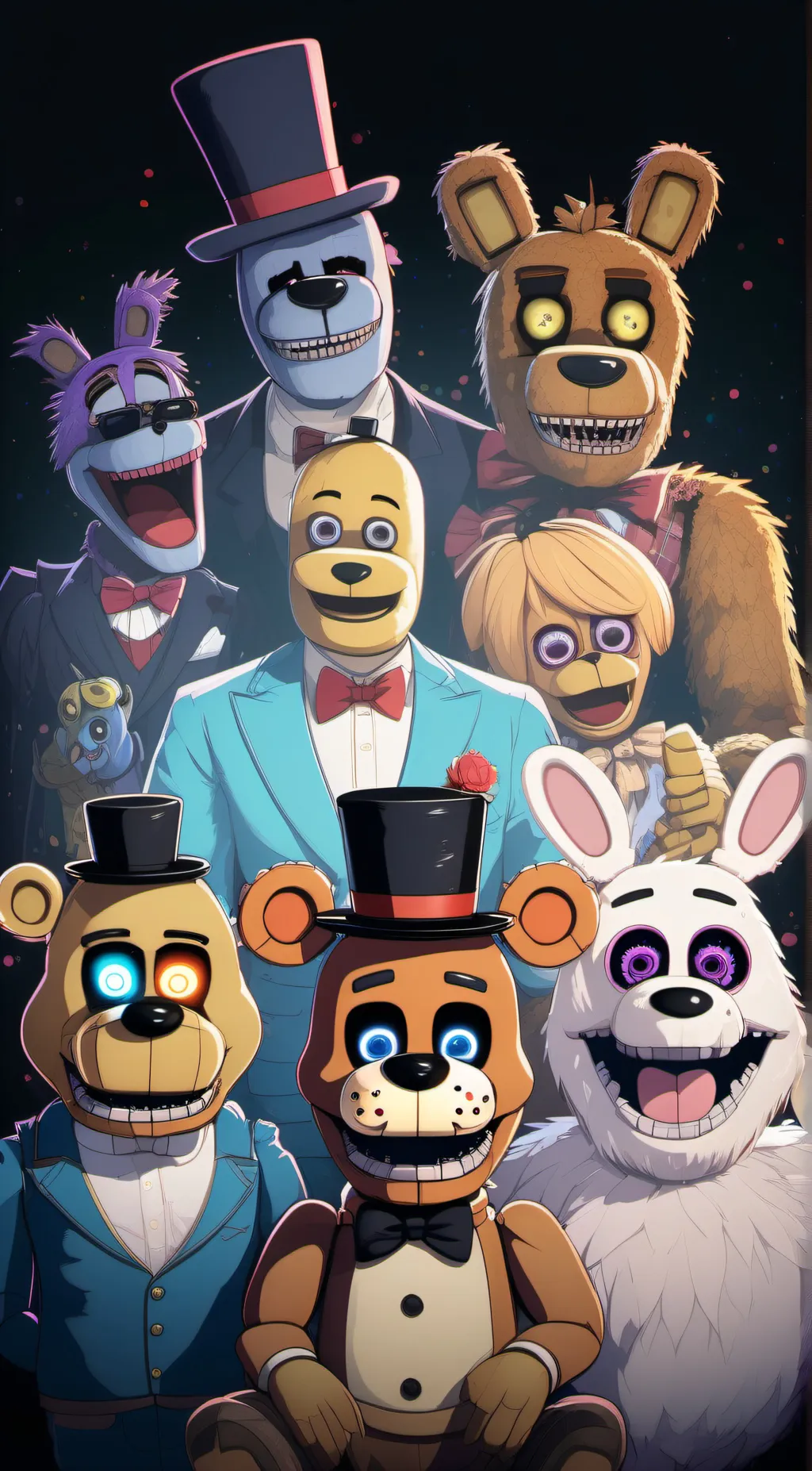 ai character: freddy  background