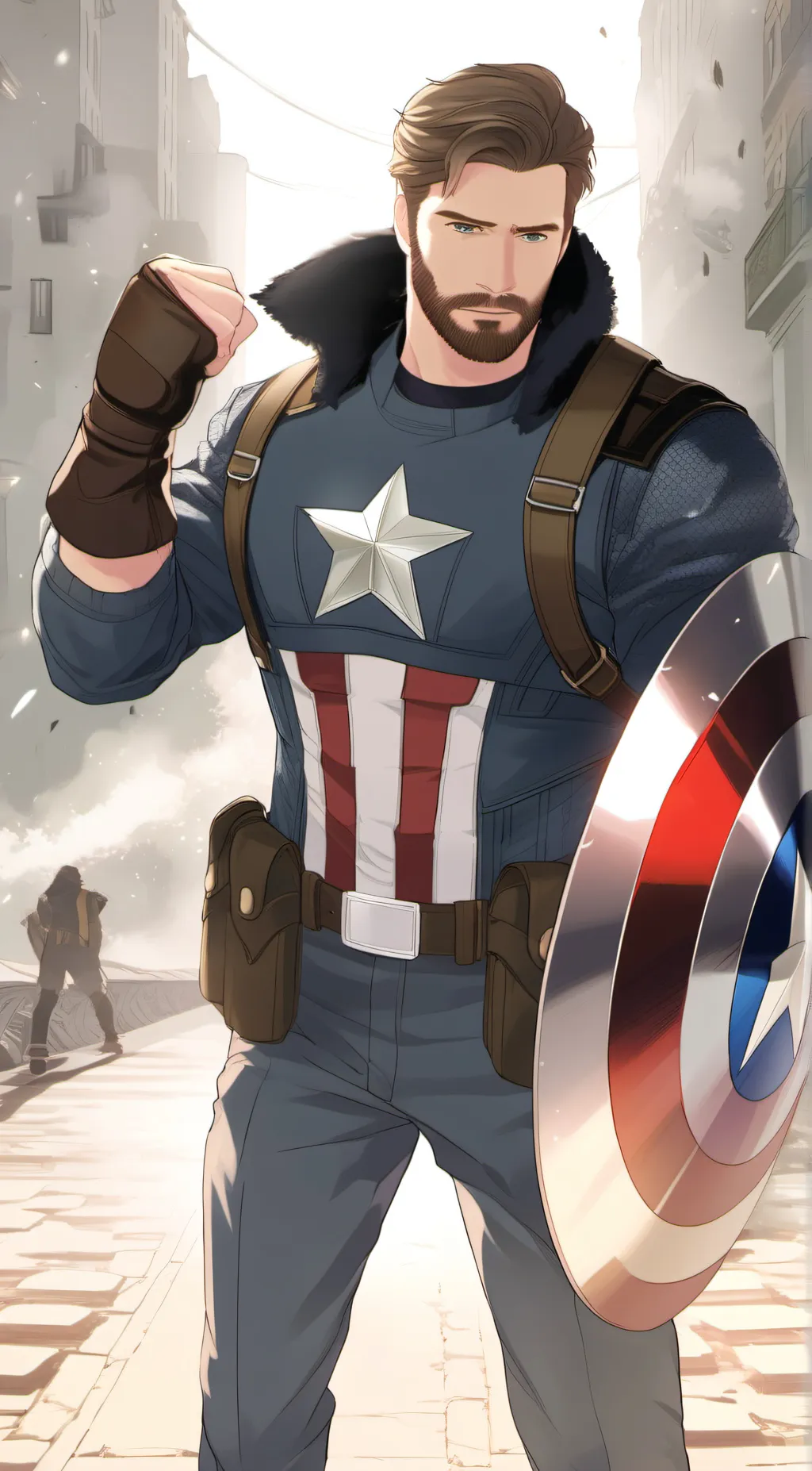 ai character: Steve Rogers background