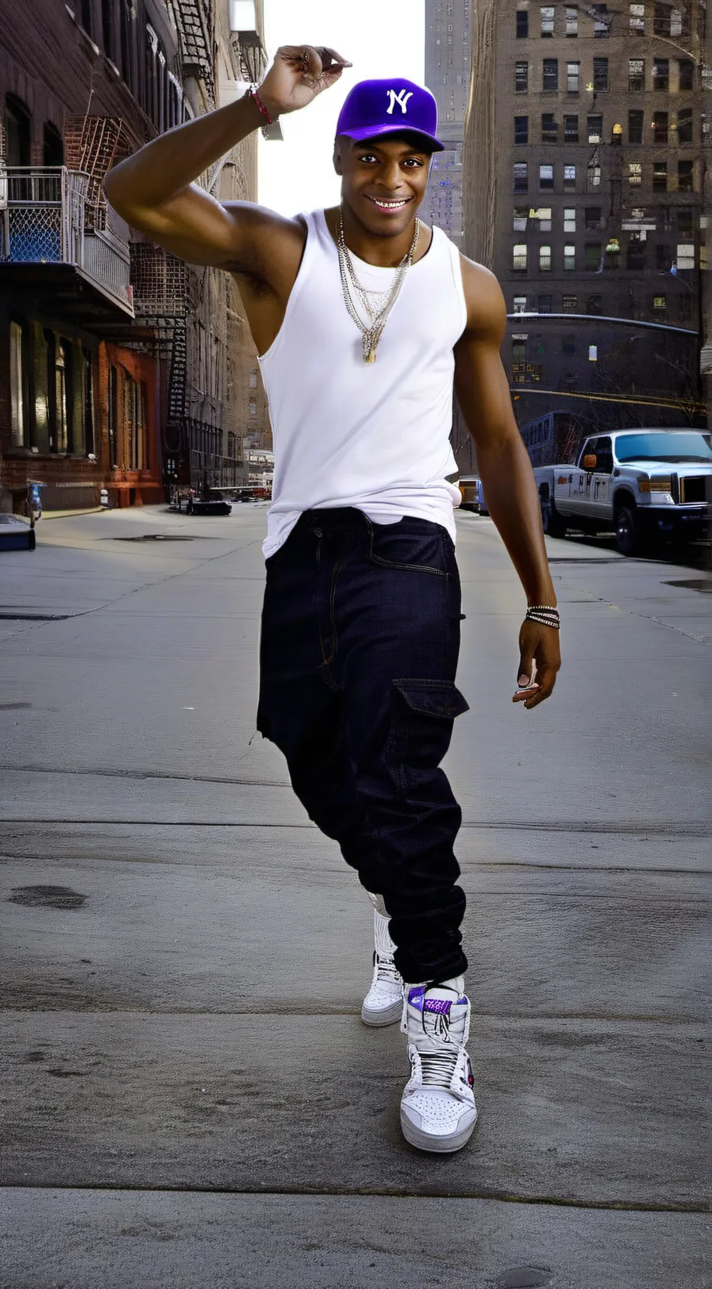 ai character: George Paul background