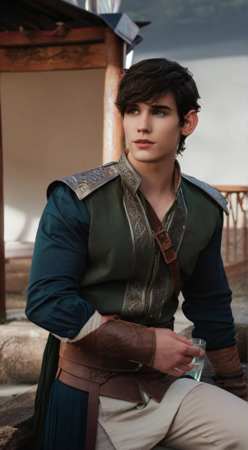 ai character: Prince Brylic Moon background