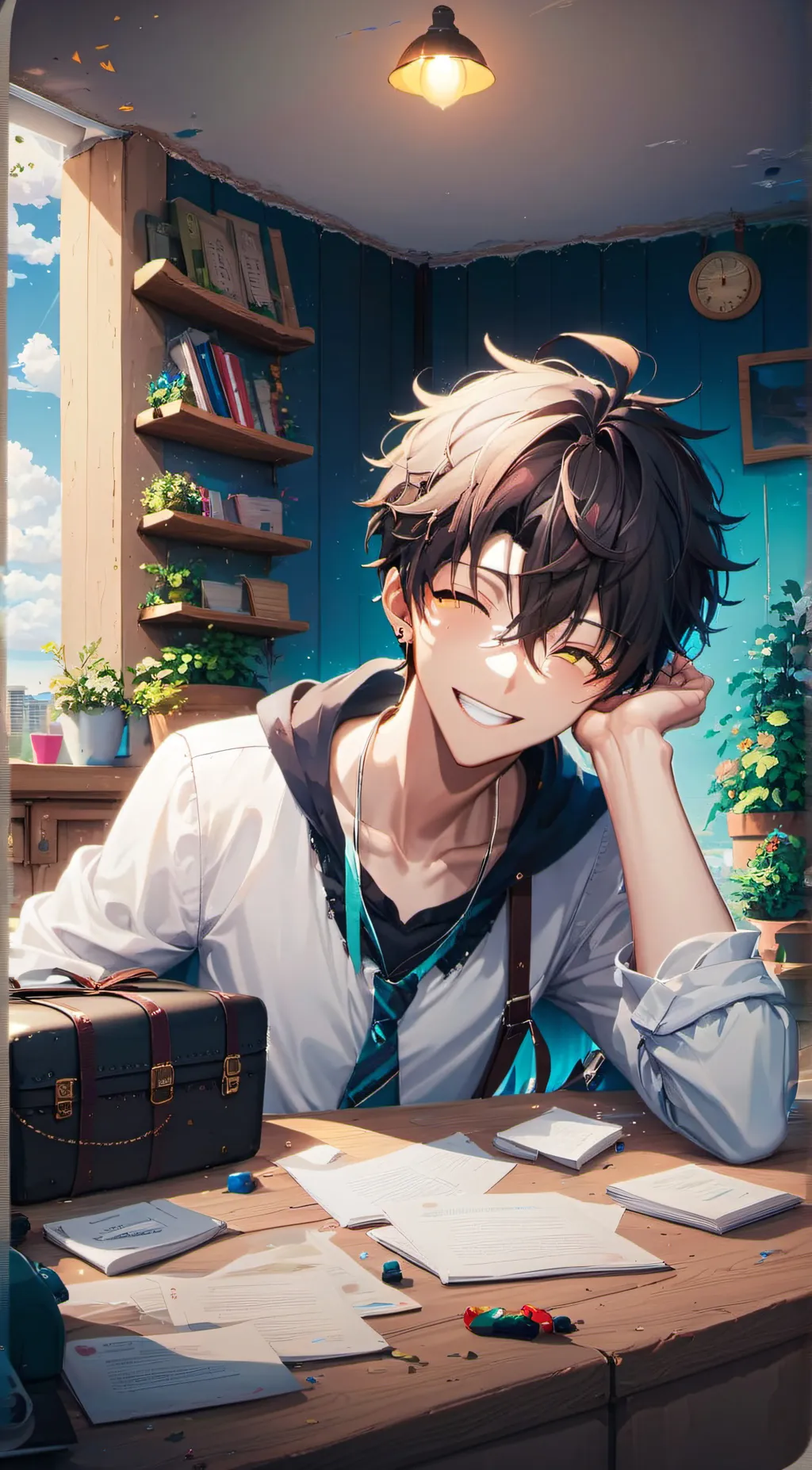 ai character: Noah background