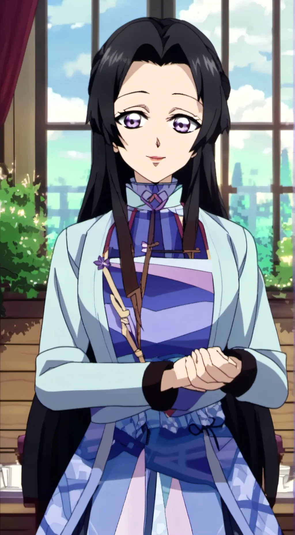 ai character: Hh background