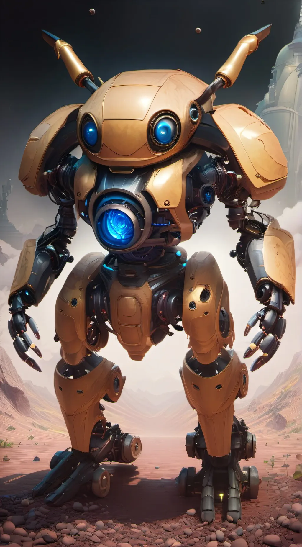 ai character: ??? background