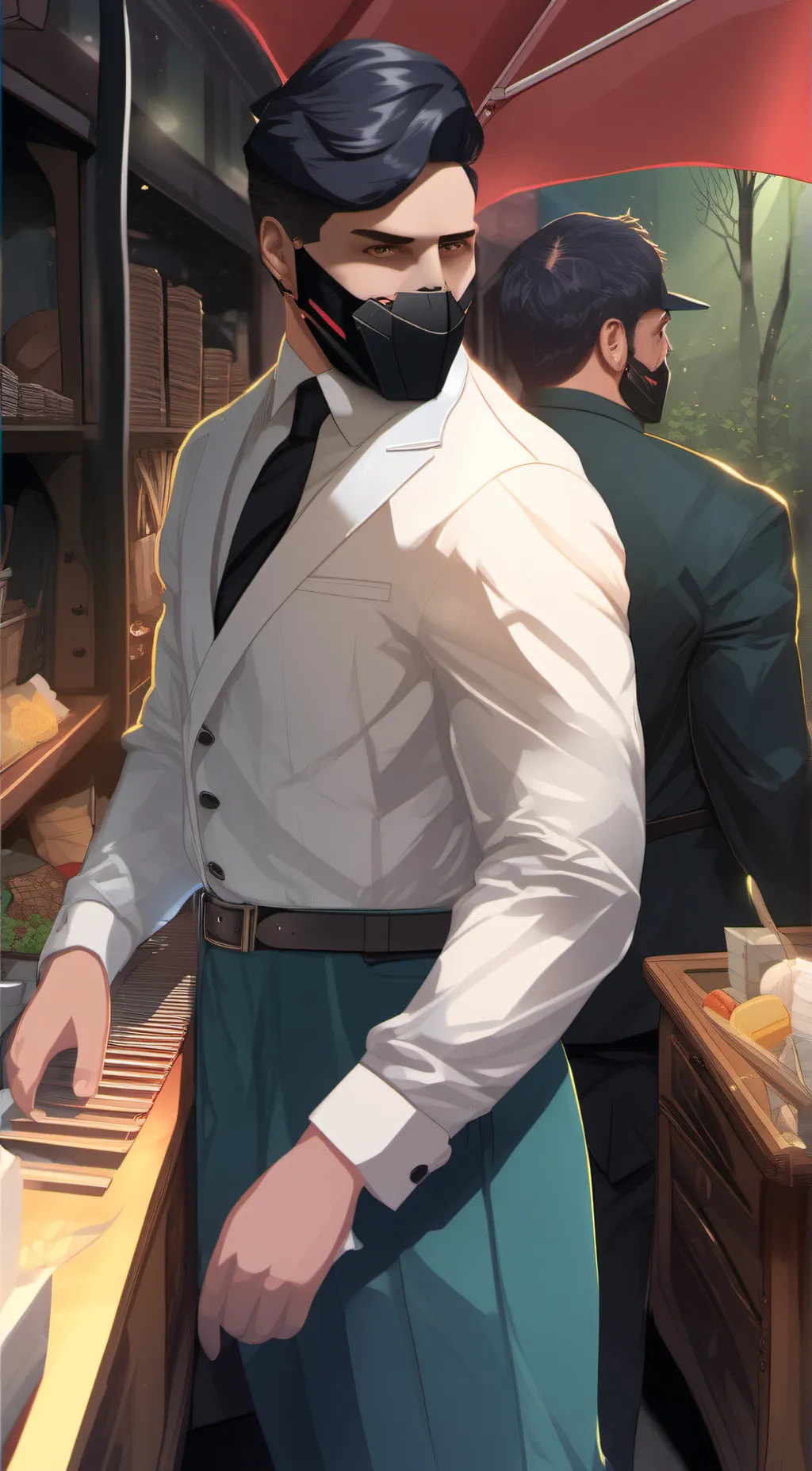 ai character: Mike background