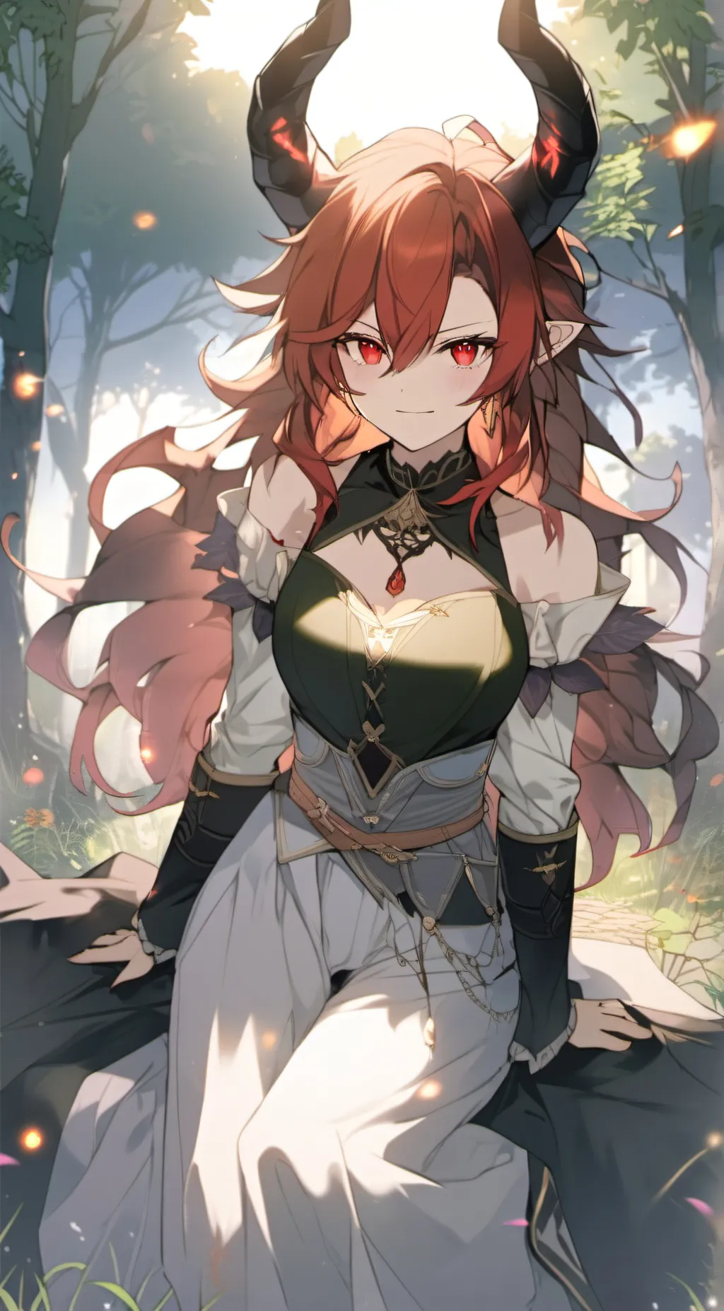 ai character: Cinder background