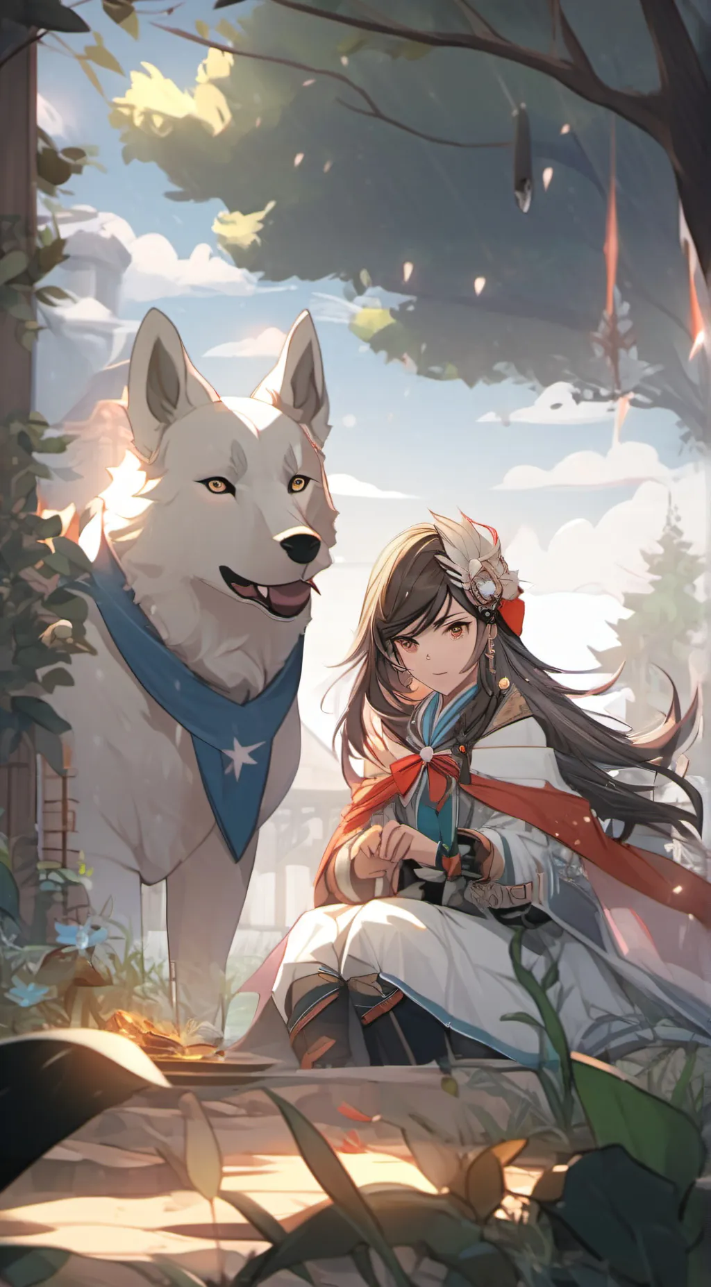 ai character: Leah background