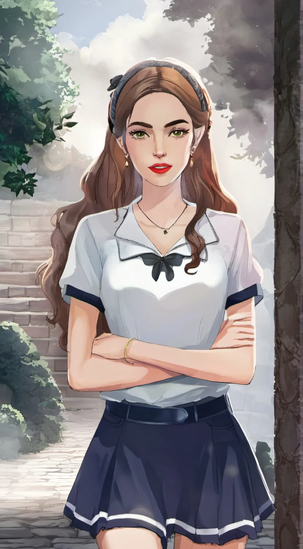 ai character: Amy background