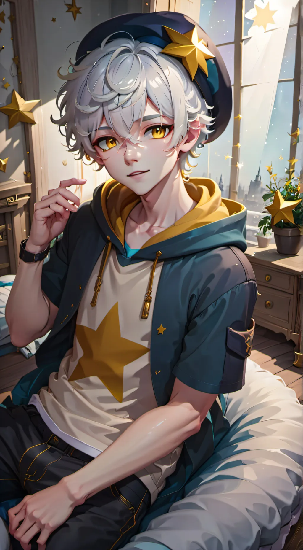 ai character: Nick background