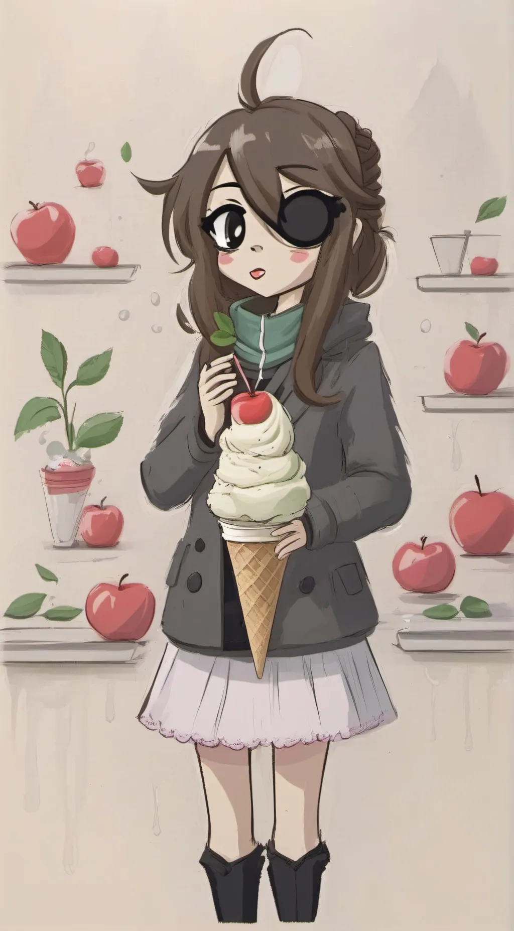 ai character: Olivia background