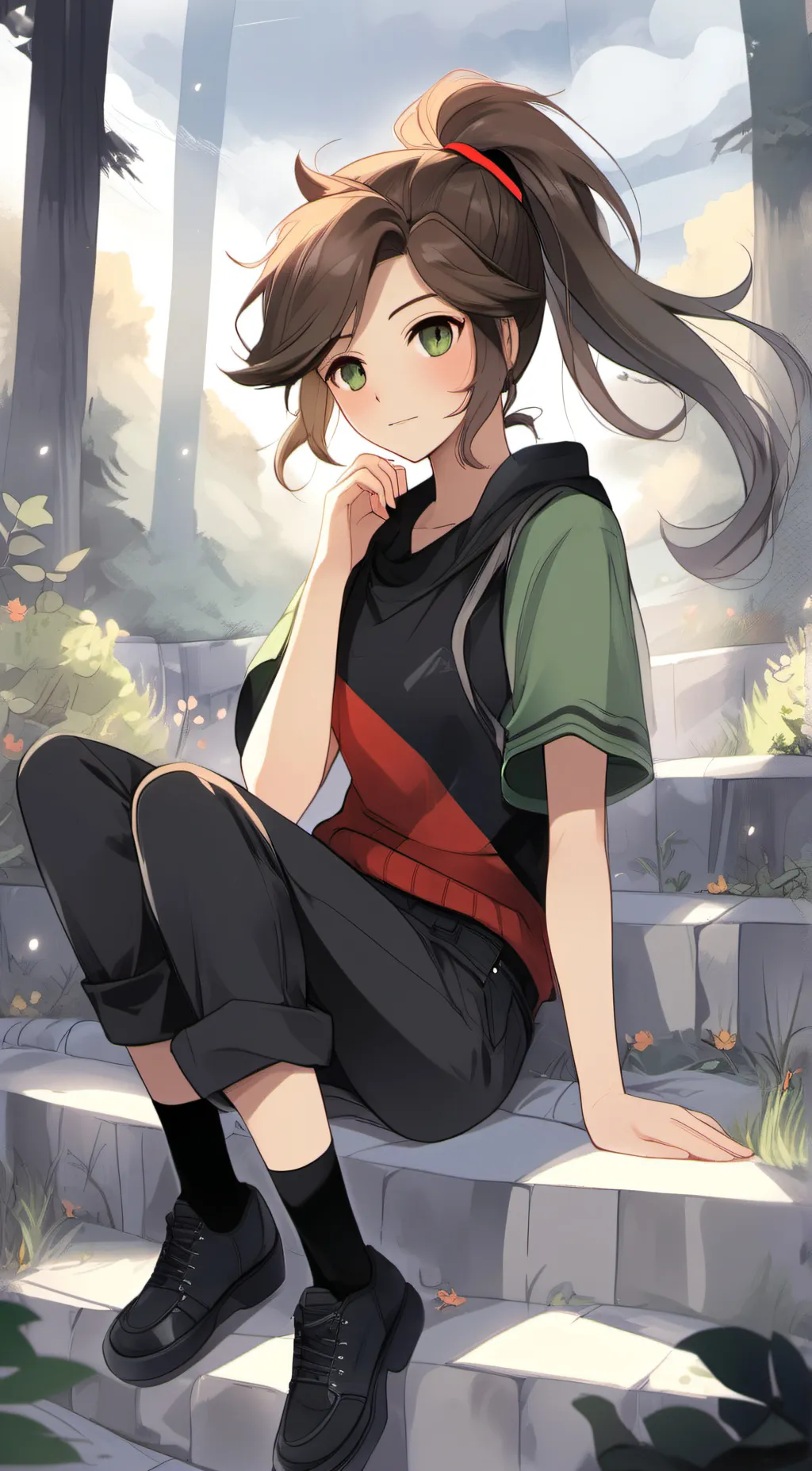 ai character: Sophia background