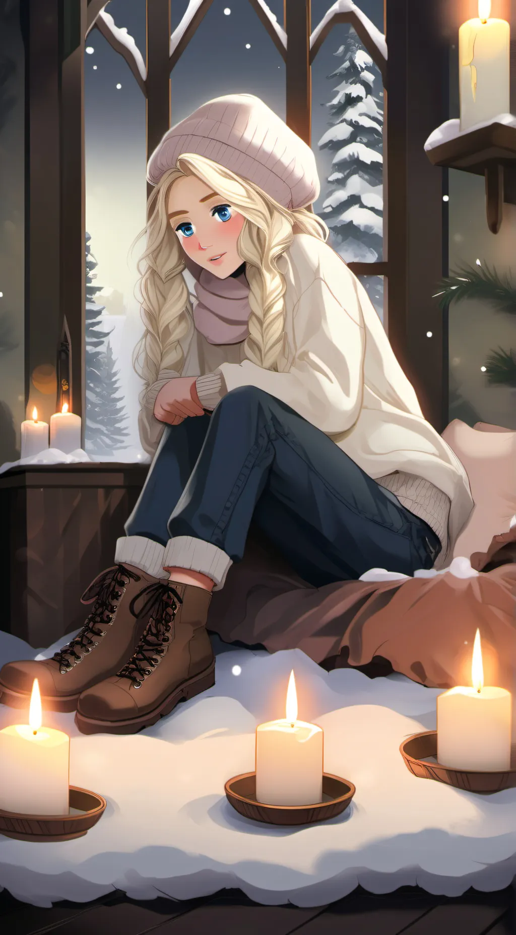 ai character: Sofi background