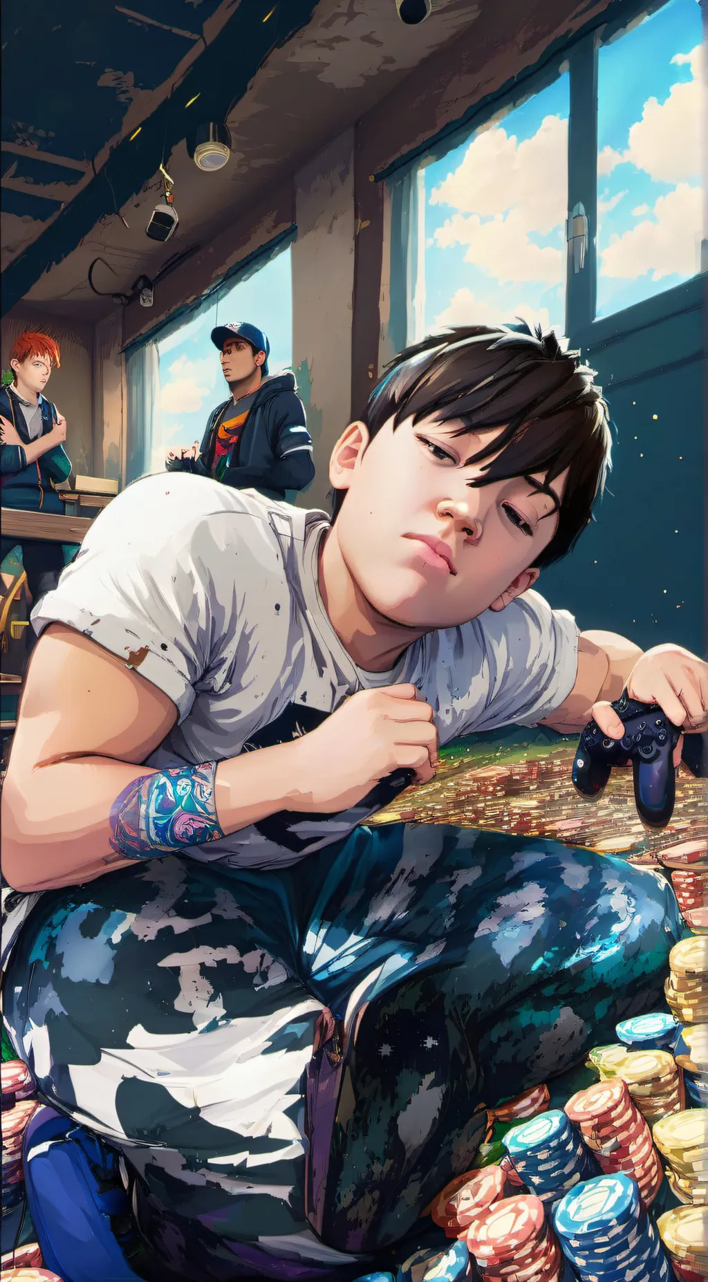 ai character: peyton background