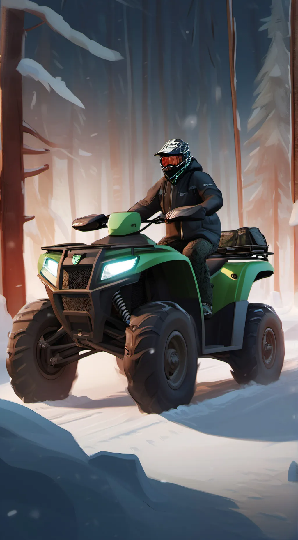 ai character: Arctic Cat background