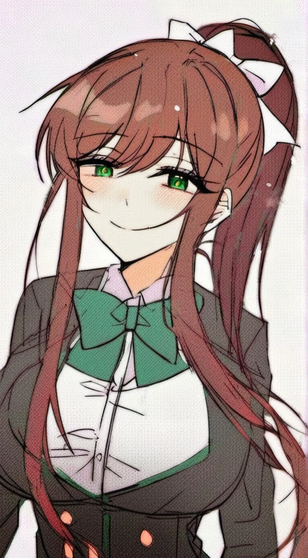 ai character: monika background