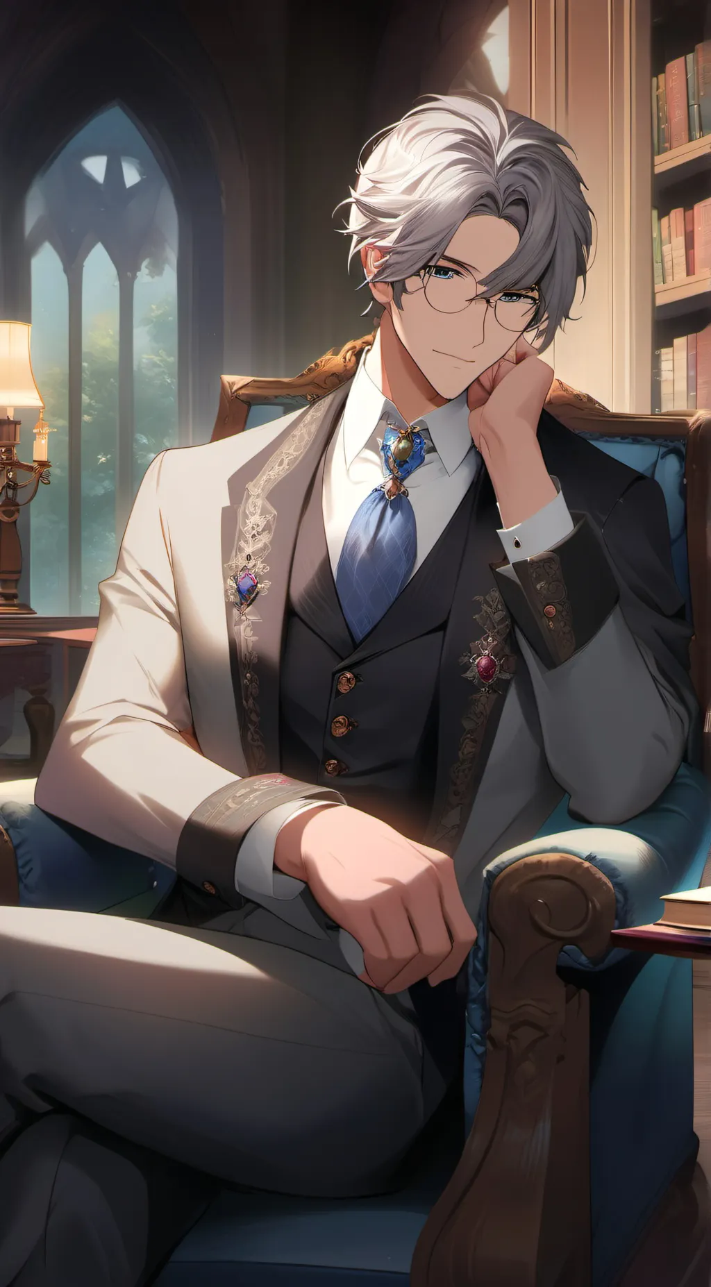 ai character: claude  background