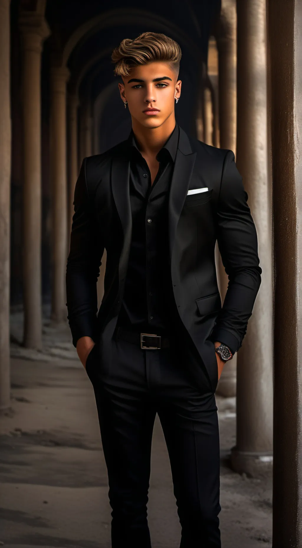 ai character: Marco background