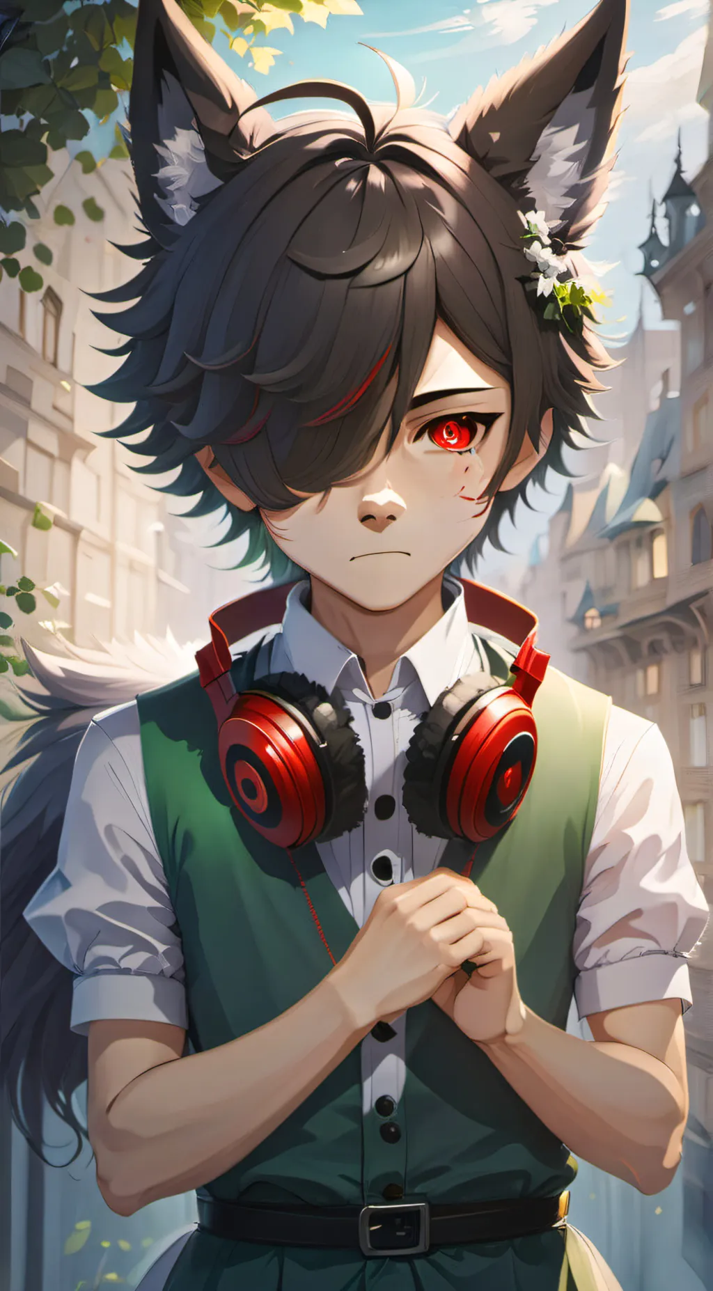 ai character: Max your bf background