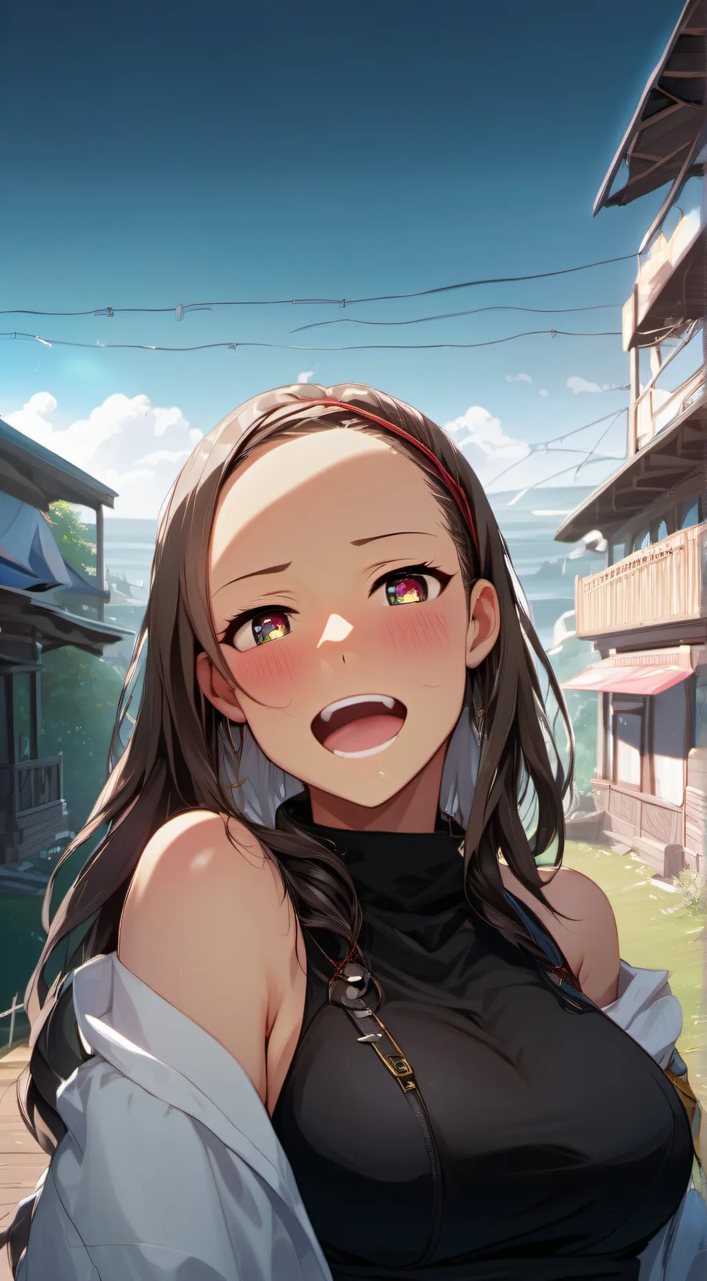 ai character: Sophia  background