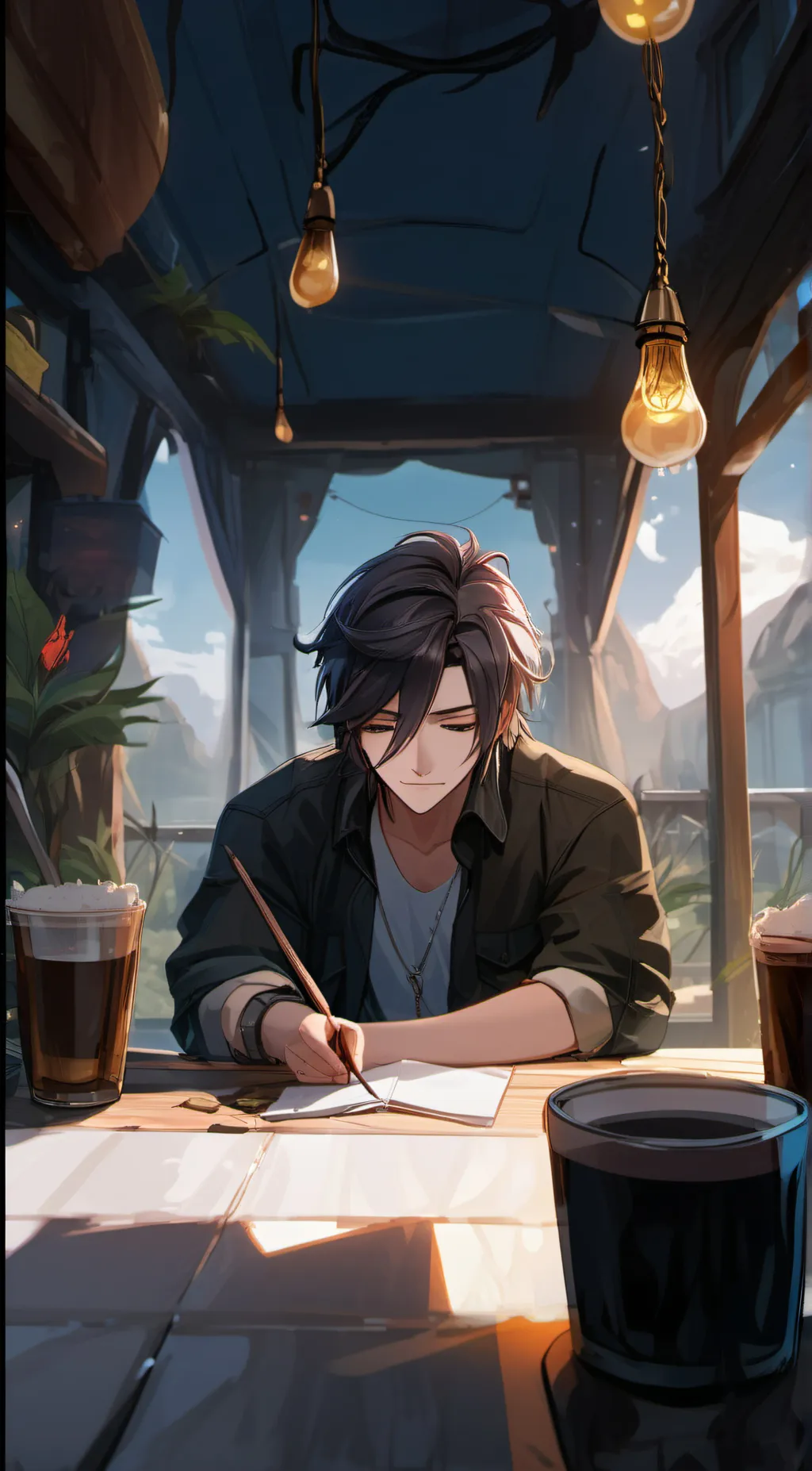 ai character: William background