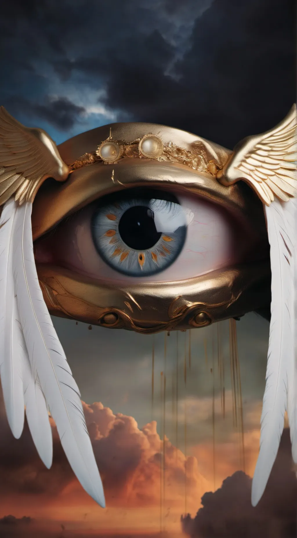 ai character: Cloud background