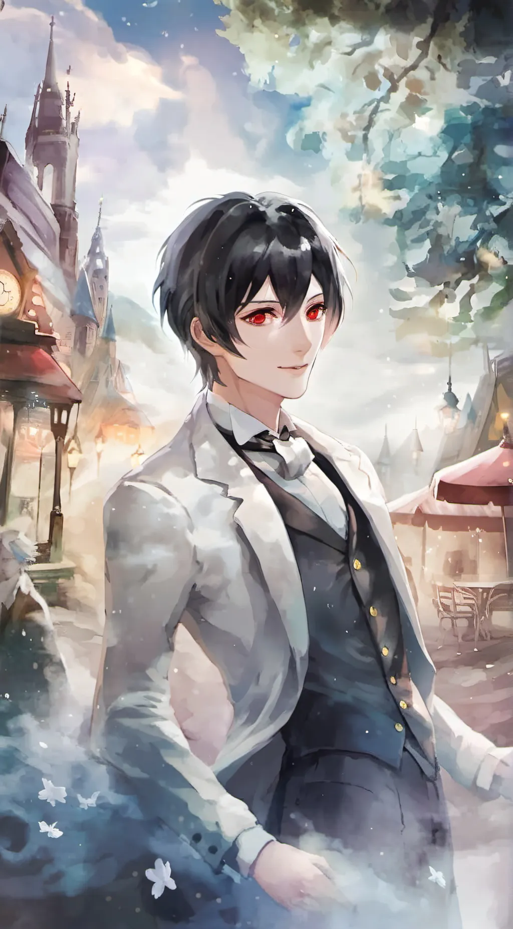 ai character: taro background