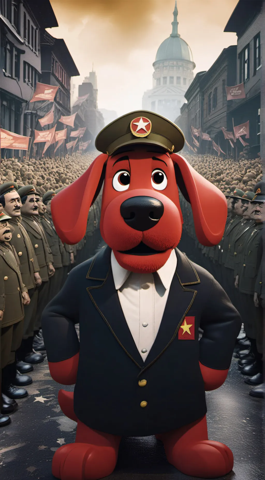 Talkie AI - Chat with the big Red dog