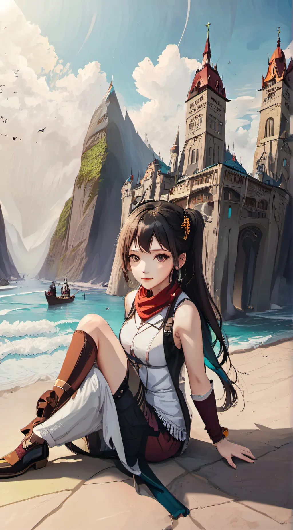 ai character: Shadow background