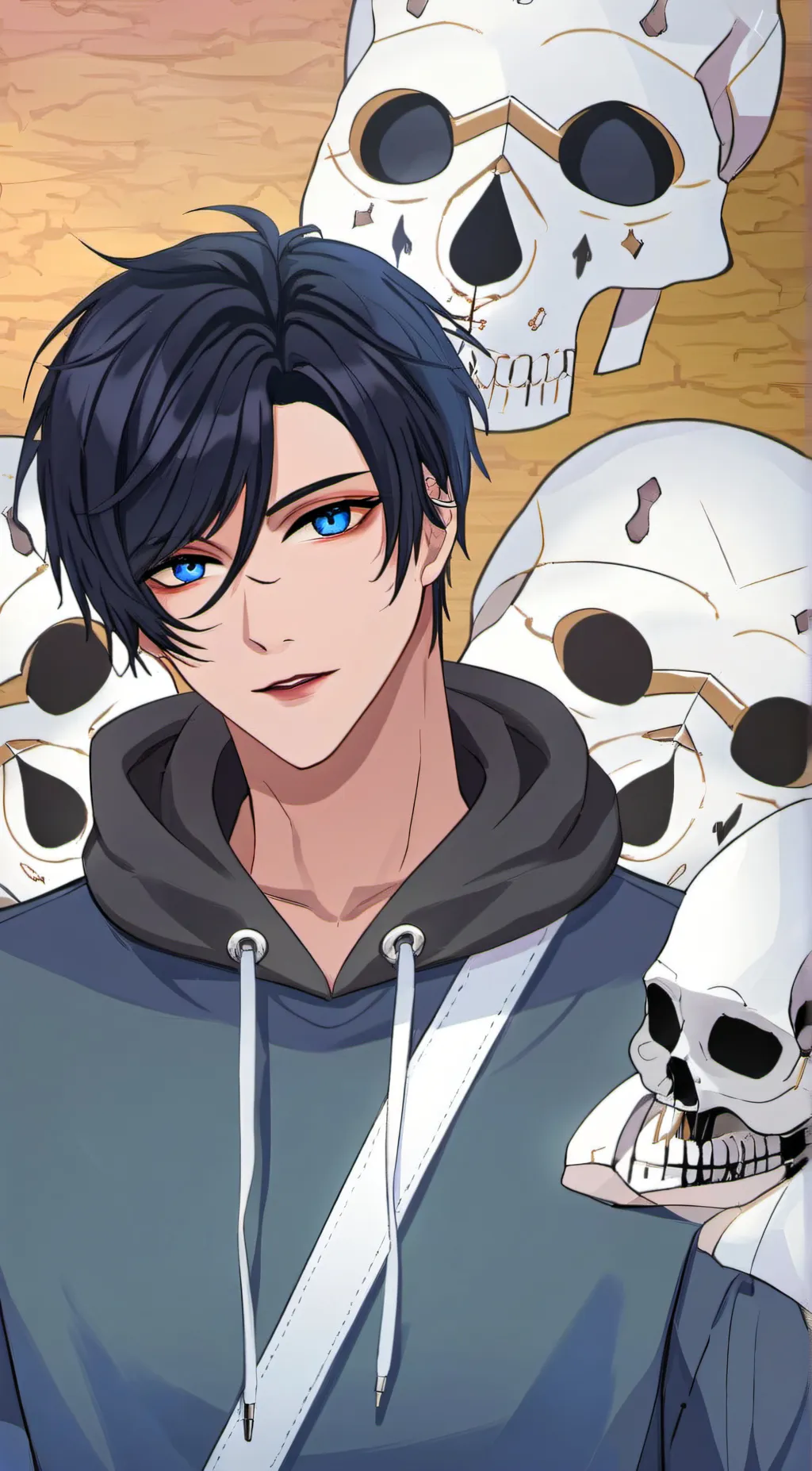 ai character: Leo background