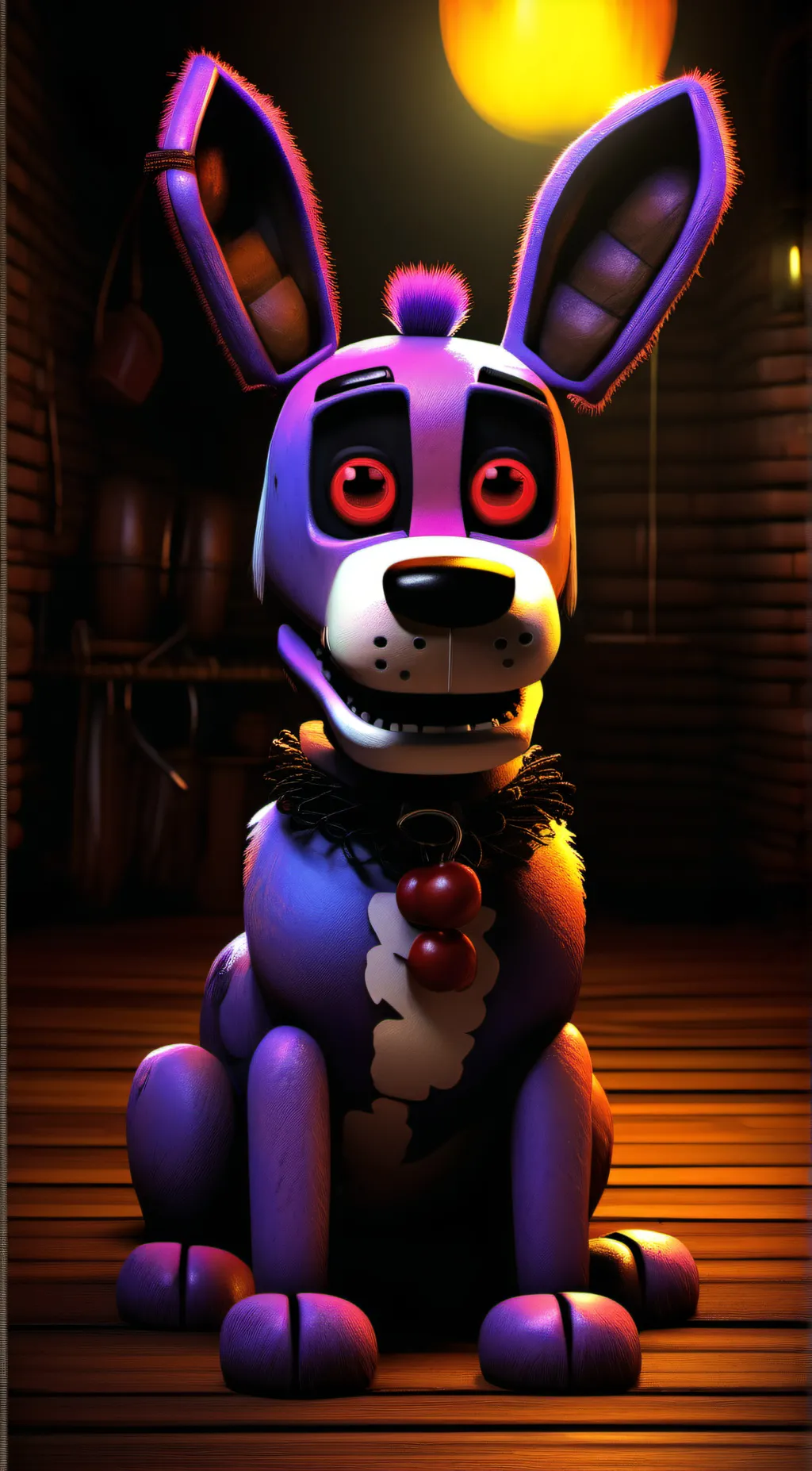 ai character: Fetch background