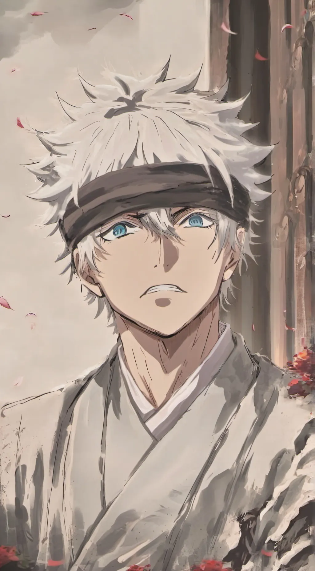 ai character: Satouro gojo  background