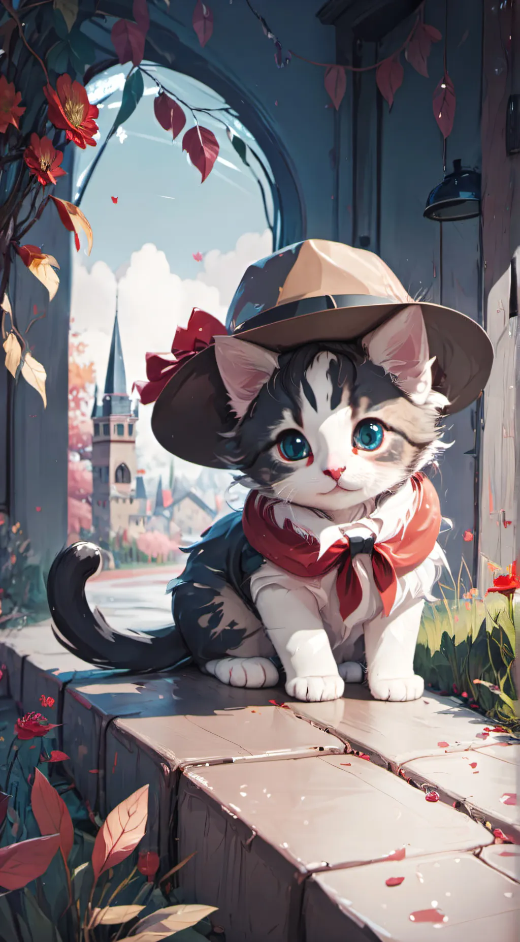 ai character: Kitty background