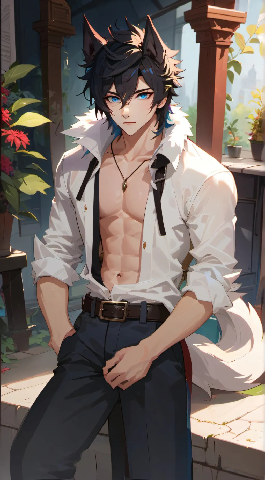 ai character: Logan background