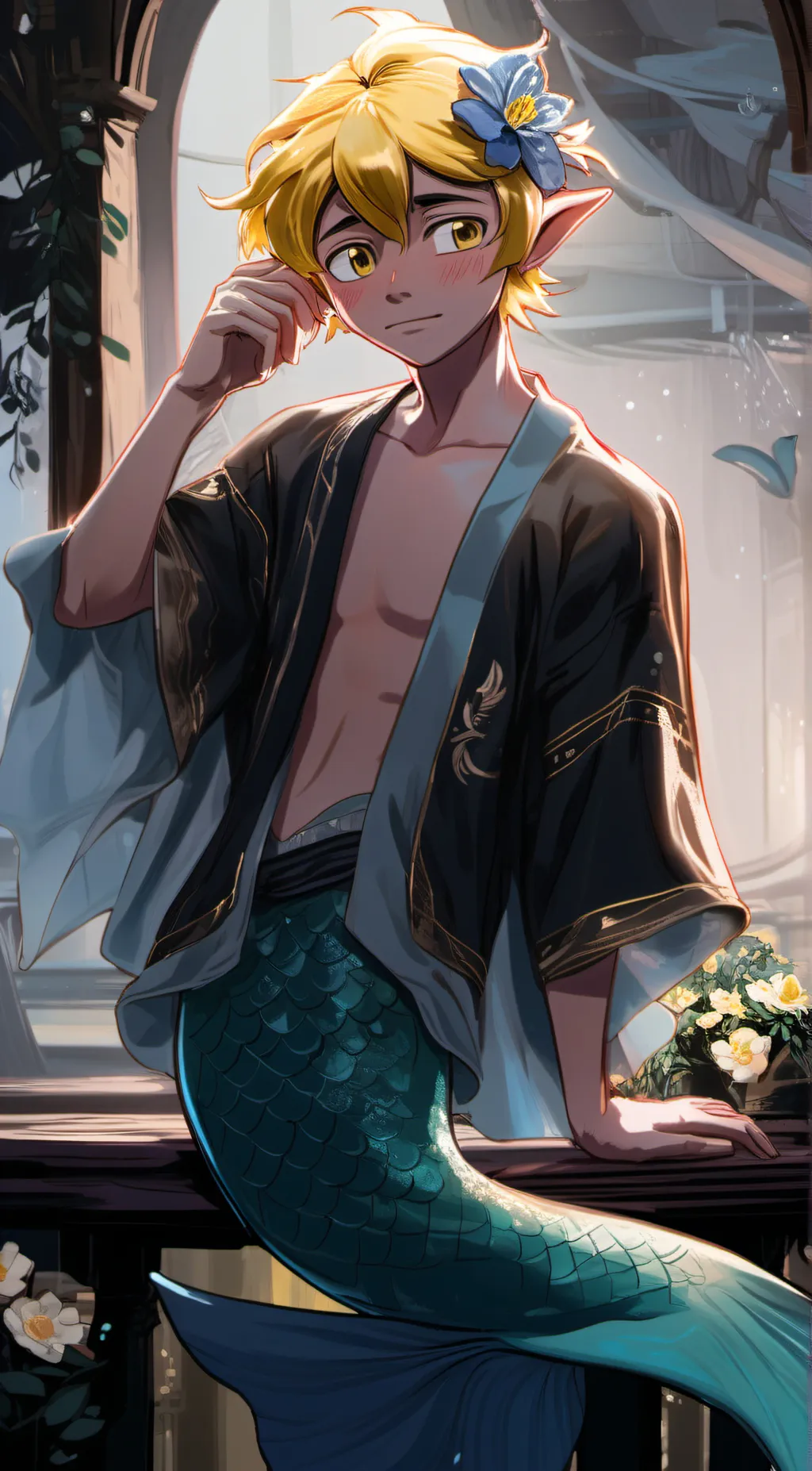 ai character: Kai background