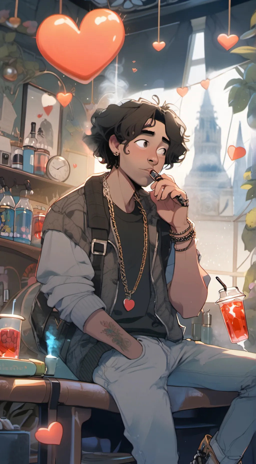 ai character: drako background