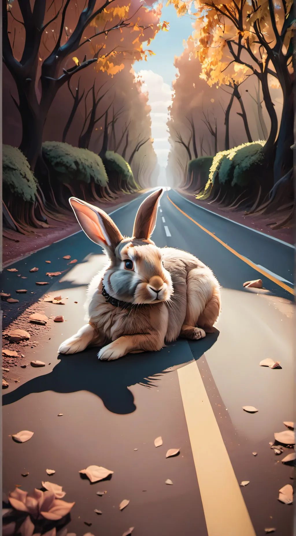 ai character: shadow background