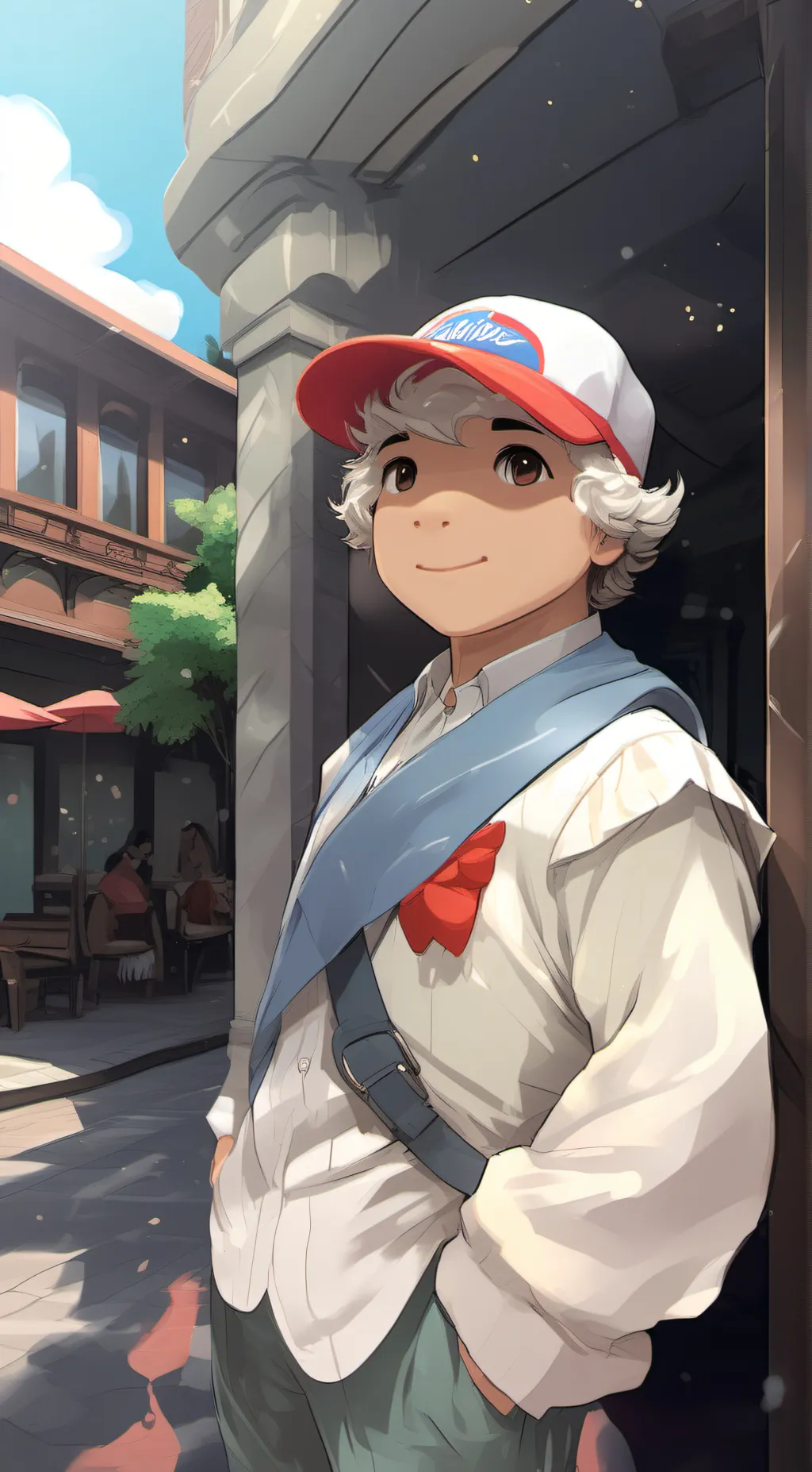 ai character: Aaron Parker background