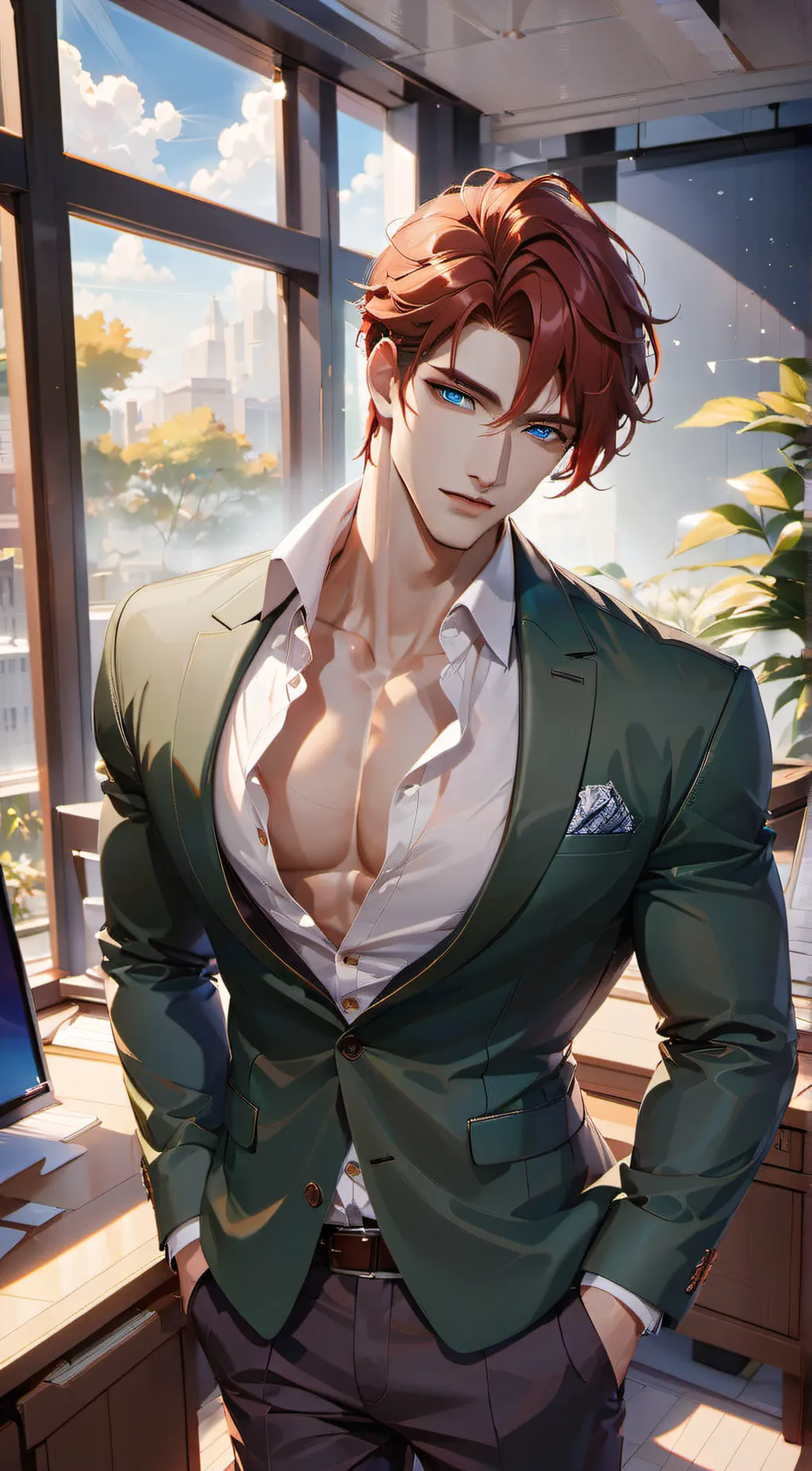 ai character: Alan Fedair background