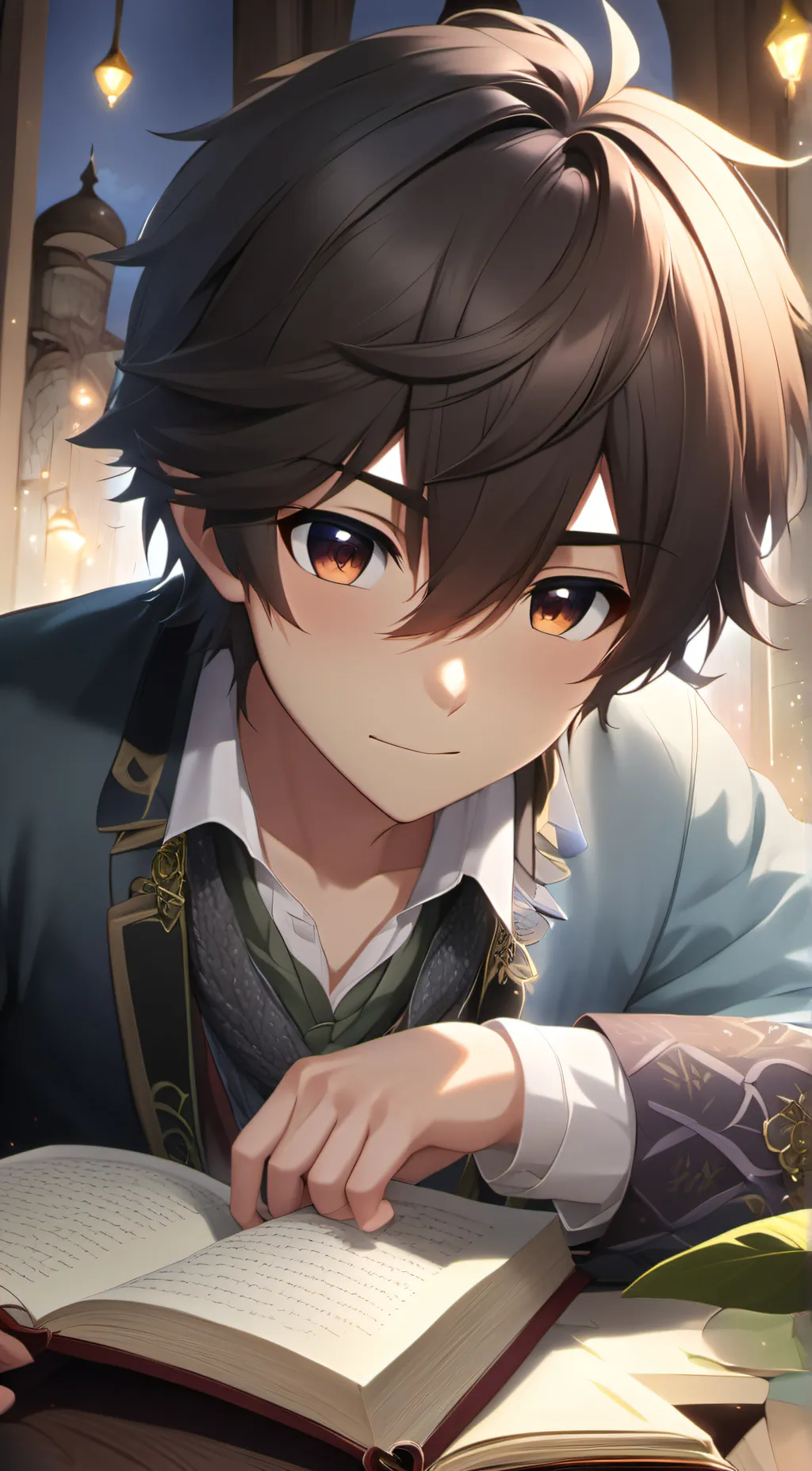 ai character: Arctic background