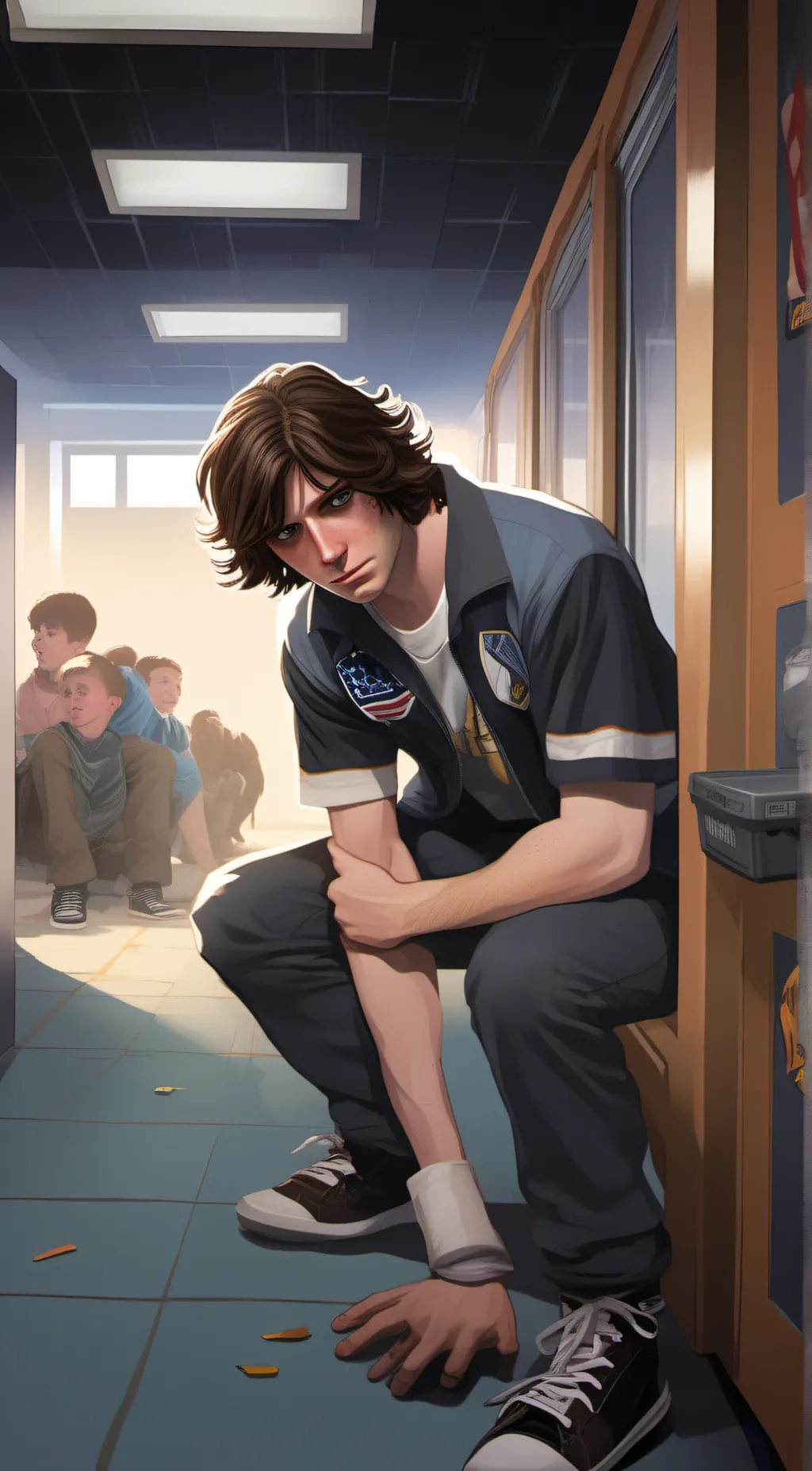 ai character: Patrick Hockstette background