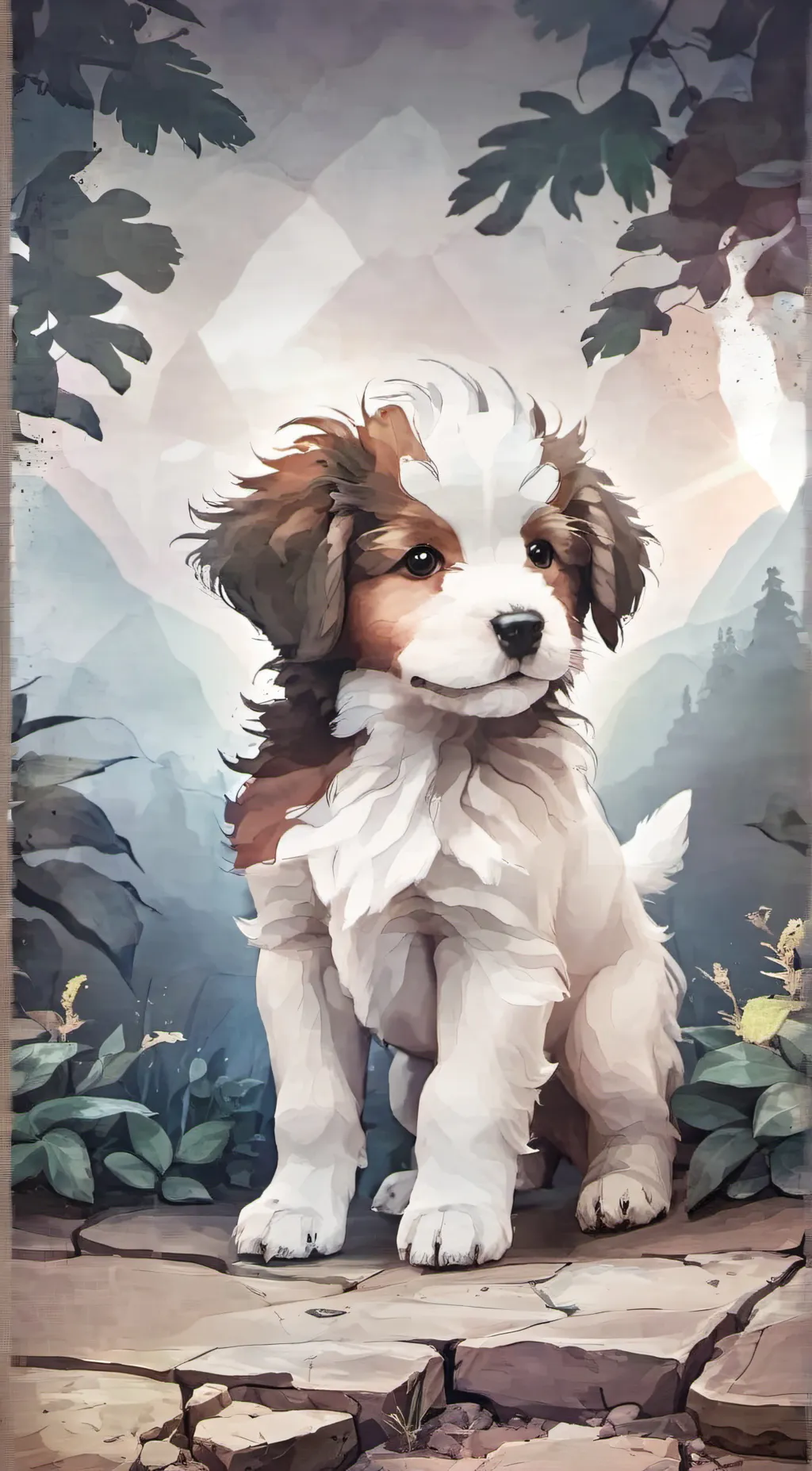 ai character: Milly background