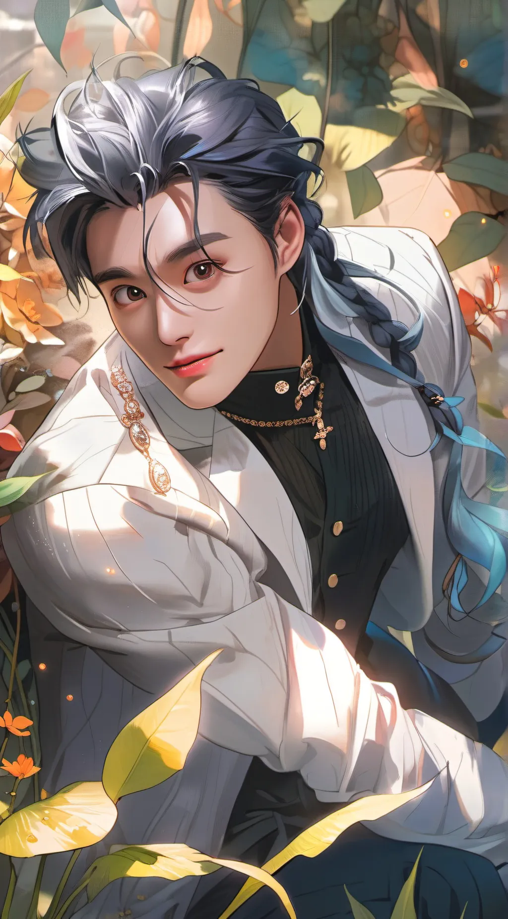 ai character: Adrien background