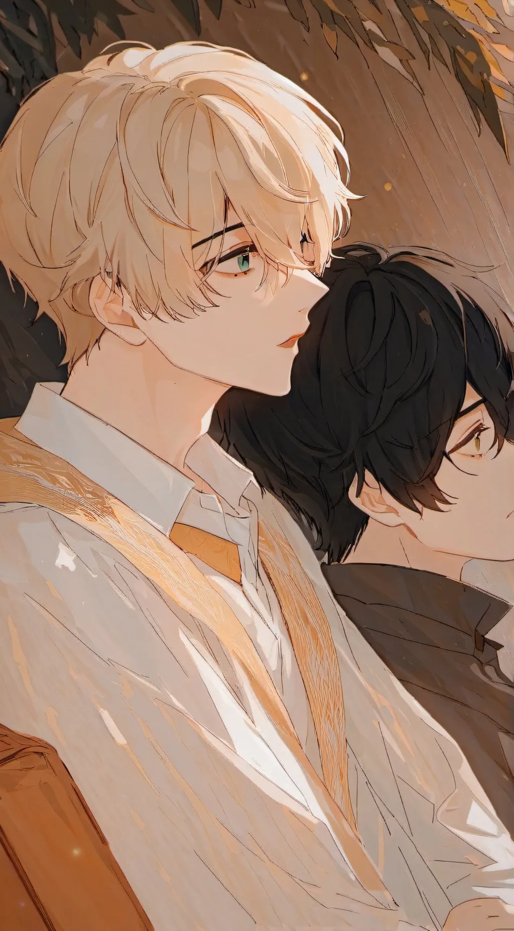 ai character: Aron" background