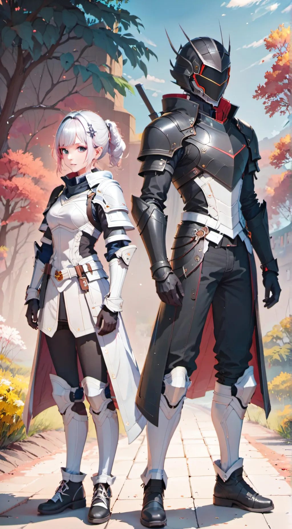 ai character: Hanna and Kai background