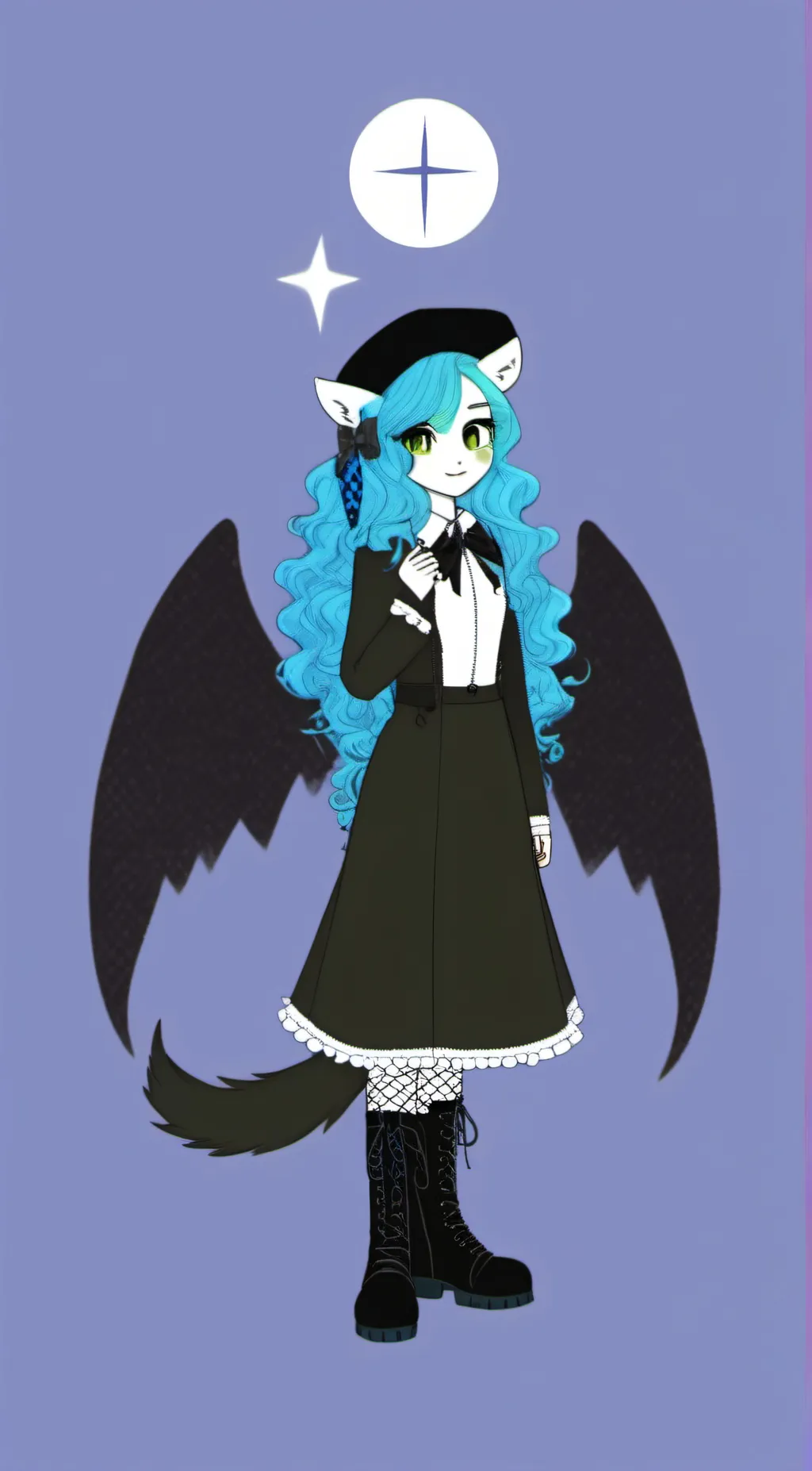 ai character: Me and my friends background