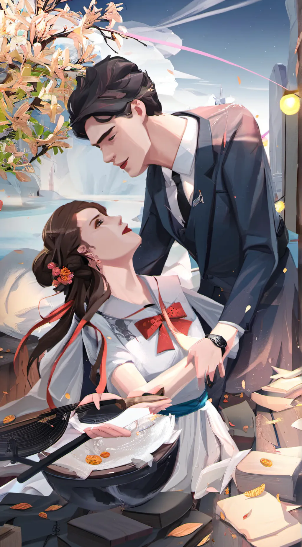 ai character: Liam background